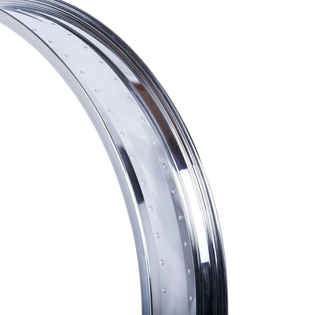 Micargi RM-TH9526140 Bike Fat Mirror Electroplating Chrome Rim 26" x 140H 100MM 3.0/4.0 inch