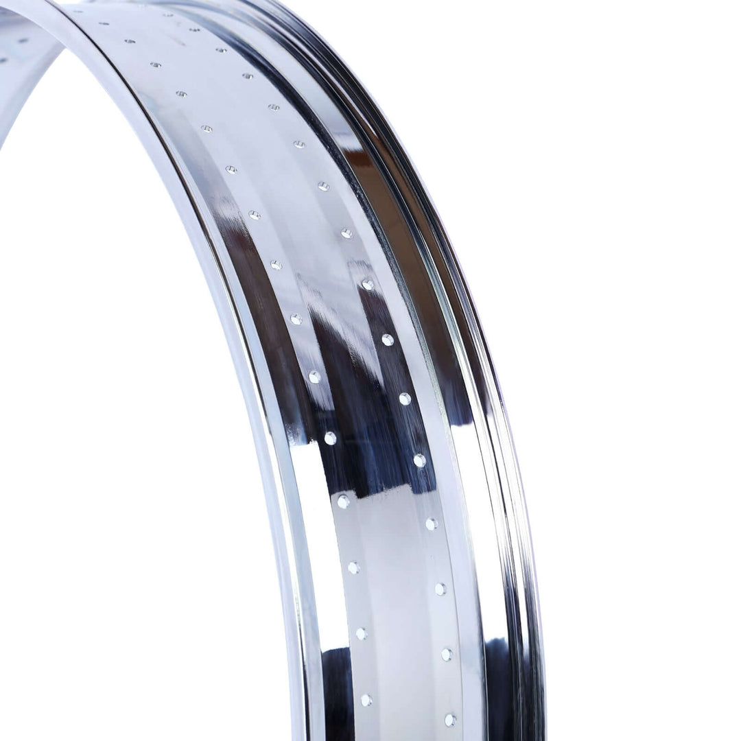 Micargi RM-TH9526140 Bike Fat Mirror Electroplating Chrome Rim 26" x 140H 100MM 3.0/4.0 inch