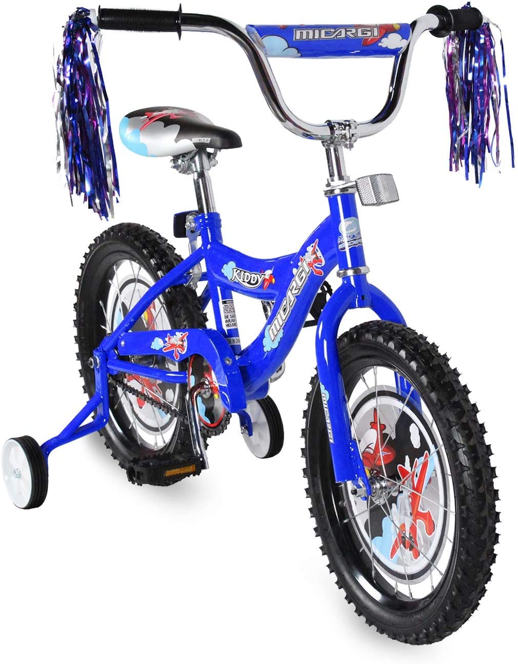 Micargi Kiddy Kids Bike 16" BMX S-Type Frame Coast Brake