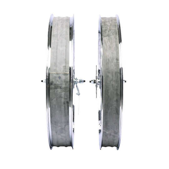 Micargi WH-TH9526140C-CP Lowrider 26in Mirror Electroplating Wheel Set with Coaster Brake