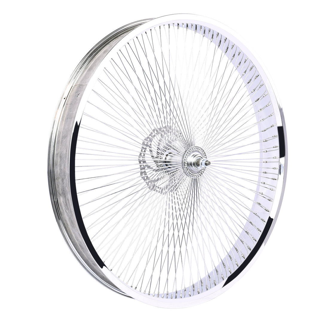 Micargi WH-TH9526140C-CP Lowrider 26in Mirror Electroplating Wheel Set with Coaster Brake