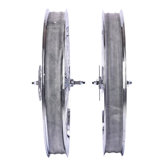 Micargi WH-TH7529140D7-CP Bicycle Wheel Set for 29"3" with 7 Speed Disc Brake