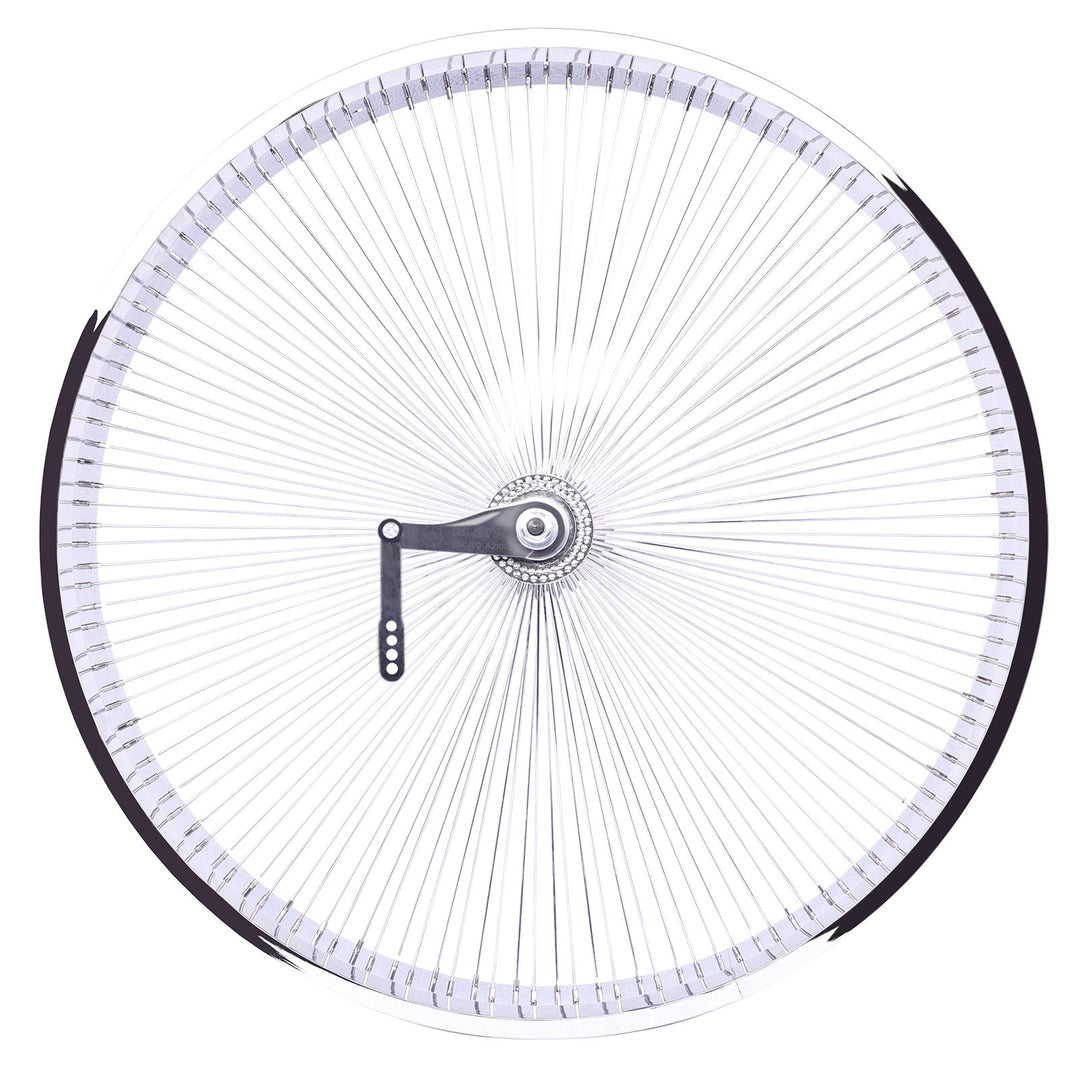 Micargi WH-TH9526140C-CP Lowrider 26in Mirror Electroplating Wheel Set with Coaster Brake