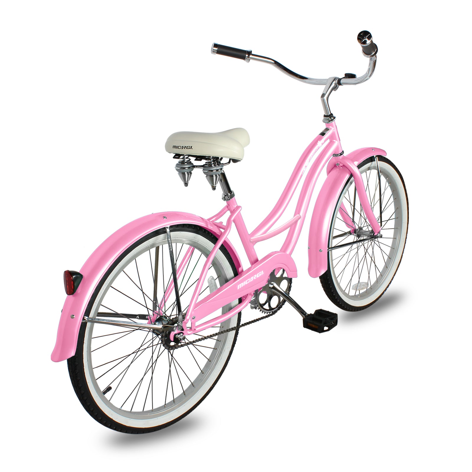 micargi pink beach cruiser